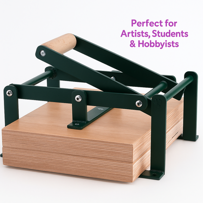 A3 Professional Linocut Press Machine Beech Wood Printmaking Tool A4-A5-Legal size section My Store